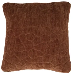 Light en Living Kussen 45x45 cm KALURI terra-oranje