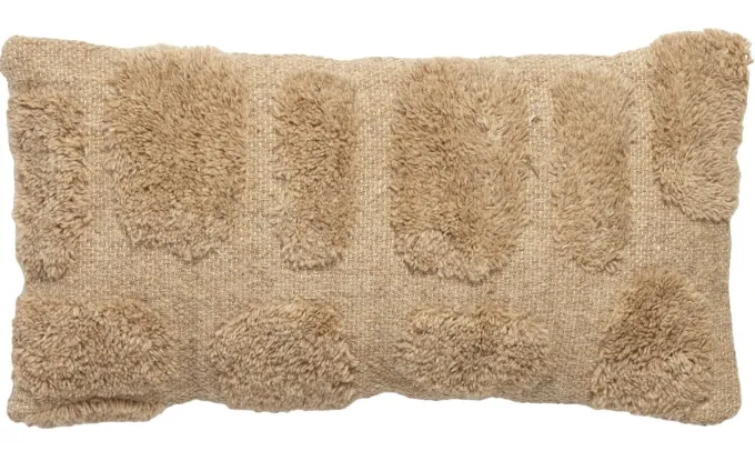 Light en Living Kussen 60x30 cm LATIUM beige