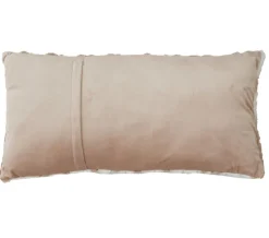 Light en Living Kussen 60x30 cm MABLY velvet crème-bruin