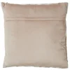 Light en Living Kussen 45x45 cm MABLY velvet crème-bruin