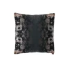 Light en Living Kussen 50x50 cm RORSCHACH velvet groen dessin