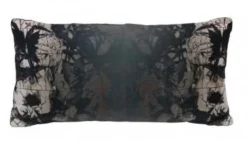 Light en Living Kussen 60x30 cm RORSCHACH velvet groen dessin