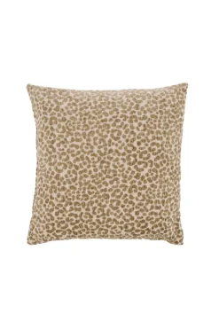 Light en Living Kussen 45x45 cm SAFFORD zand + olijfgroen