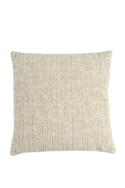 Light en Living Kussen 45x45 cm SALIDA beige + crèmekleurig met veren gevuld
