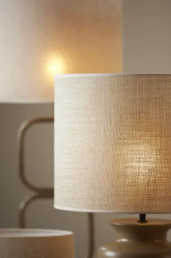 Light en Living Lampenkap cilinder 40-40-30 cm BRESKA parel wit