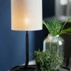 Light en Living Lampenkap cilinder 25-25-30 cm BRESKA parel wit