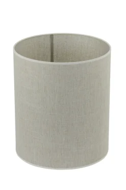 Light en Living Lampenkap cilinder 25-25-30 cm BRESKA parel wit