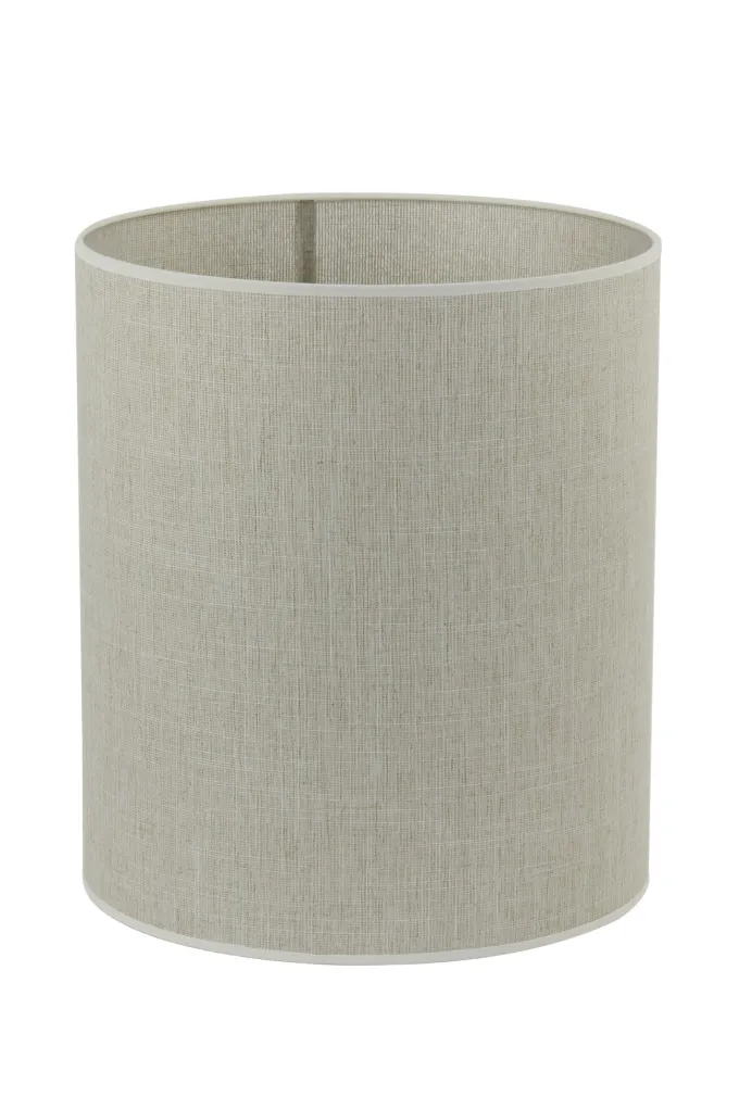 Light en Living Lampenkap cilinder 25-25-30 cm BRESKA parel wit