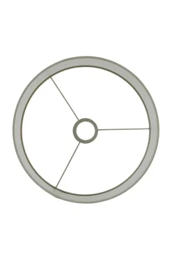 Light en Living Lampenkap cilinder 25-25-30 cm BRESKA parel wit