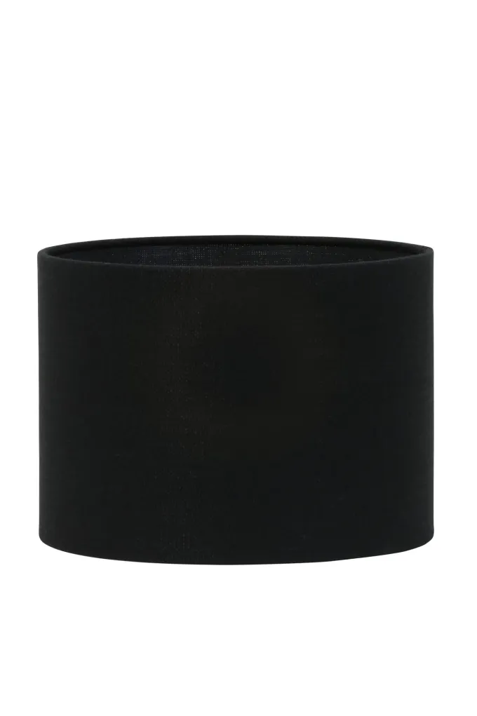 Light en Living Lampenkap cilinder 30-30-21 cm LIVIGNO zwart
