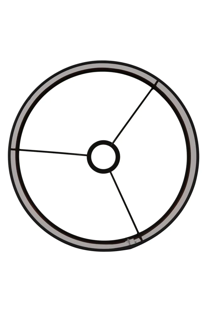 Light en Living Lampenkap cilinder 30-30-21 cm LIVIGNO zwart