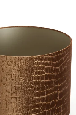 Light en Living Lampenkap cilinder 50-50-38 cm PRAYA bruin