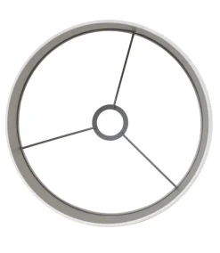 Light en Living Lampenkap cilinder SAVERNA eiwit Ø40 cm