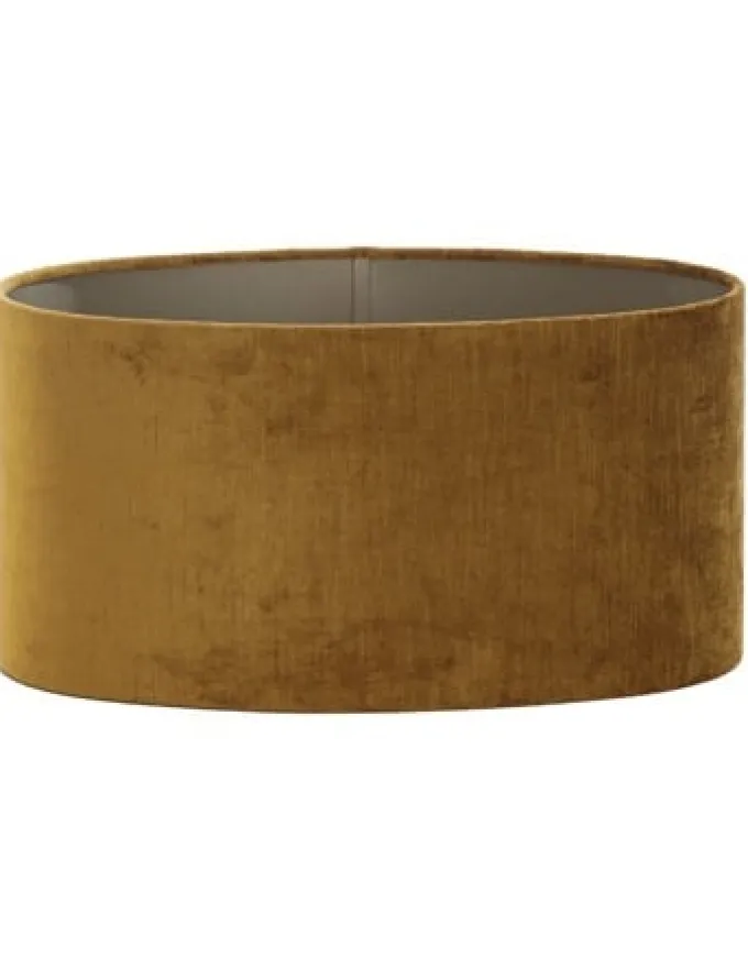 Light en Living Lampenkap ovaal recht smal GEMSTONE goud - diverse maten