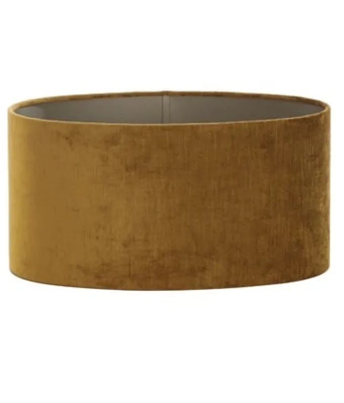 Light en Living Lampenkap ovaal recht smal GEMSTONE goud - diverse maten