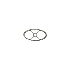 Light en Living Lampenkap ovaal recht smal 30-15-25 cm PASSION glans groen