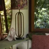 Light en Living Lampenkap ovaal recht smal 38-17,5-28 cm PASSION paars