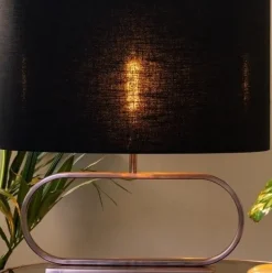 Light en Living Lampenkap ovaal recht Livigno antraciet