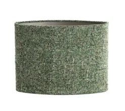 Light en Living Lampenkap ovaal recht smal 38-17,5-28 cm OSIRE groen