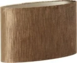 Light en Living Lampenkap PENNY - 38x18x28cm - Bruin