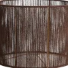 Light en Living Lampenkap TOSSA - Ø35x21cm - Bruin