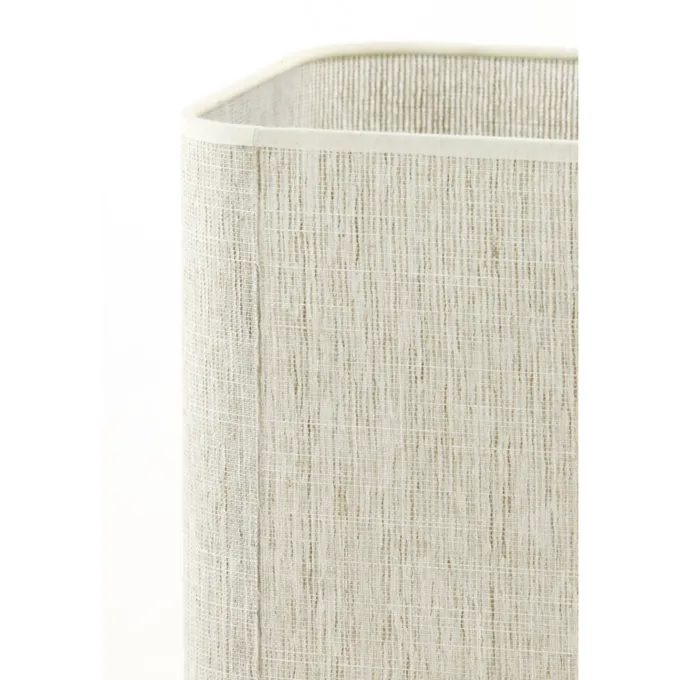 Light en Living Lampenkap vierkant rond hoog 25-25-30 cm BRESKA parel wit