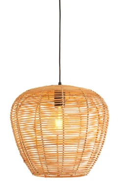 Light en Living Lampenkap Ø38x35 cm LATVIA rotan naturel