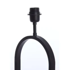 Light en Living Lampvoet Fleur zwart 20x10x45 cm