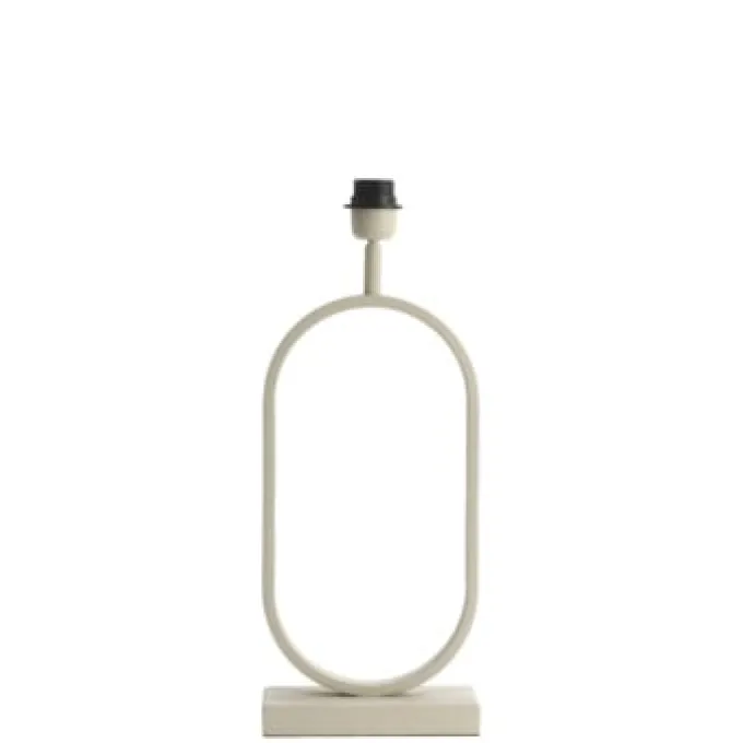 Light en Living Lampvoet Fleur beige 20x10x45 cm