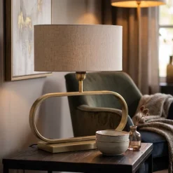 Light en Living Lampvoet JAMIRO licht goud