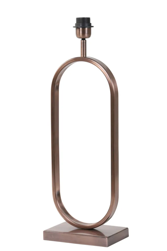 Light en Living Lampvoet JAMIRI antiek koper 20 x 13 x 55 cm