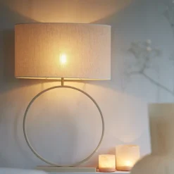 Light en Living Lampvoet LIVA crème - Diverse afmetingen