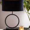 Light en Living Lampvoet LIVA mat zwart - Diverse afmetingen