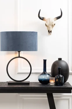 Light en Living Lampvoet LIVA mat zwart - Diverse afmetingen