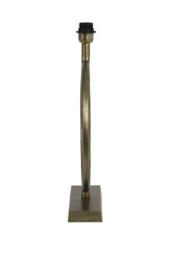 Light en Living Lampvoet LIVU ruw antiek brons - 40x12,5x52 cm