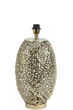 Light en Living Lampvoet SINULA goud Ø26x44 cm van Light & Living