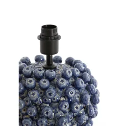Light en Living Lampvoet Ø31,5x35 cm BERRIES keramiek donker blauw