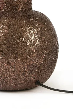 Light en Living Lampvoet Ø26x83 cm BURIRA glitter bruin-brons