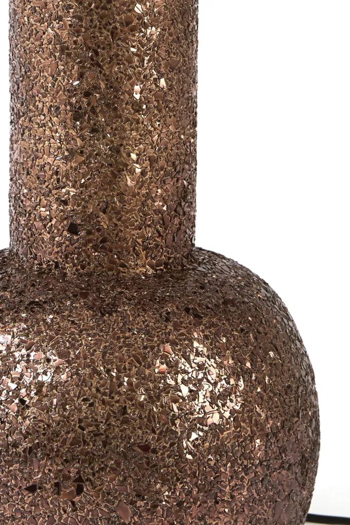 Light en Living Lampvoet Ø26x83 cm BURIRA glitter bruin-brons