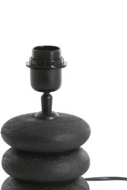 Light en Living Lampvoet Ø12x21 cm BUDONGO hout zwart