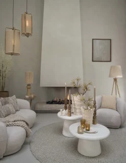 Light en Living Lampvoet Ø17x35 cm BAGLIO hout mat naturel