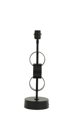 Light en Living Lampvoet Ø15x42 cm CIRCULUM mat zwart van Light & Living