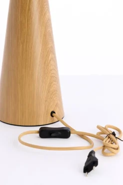 Light en Living Lampvoet Ø13,5X33,5 cm DINAN houtprint naturel