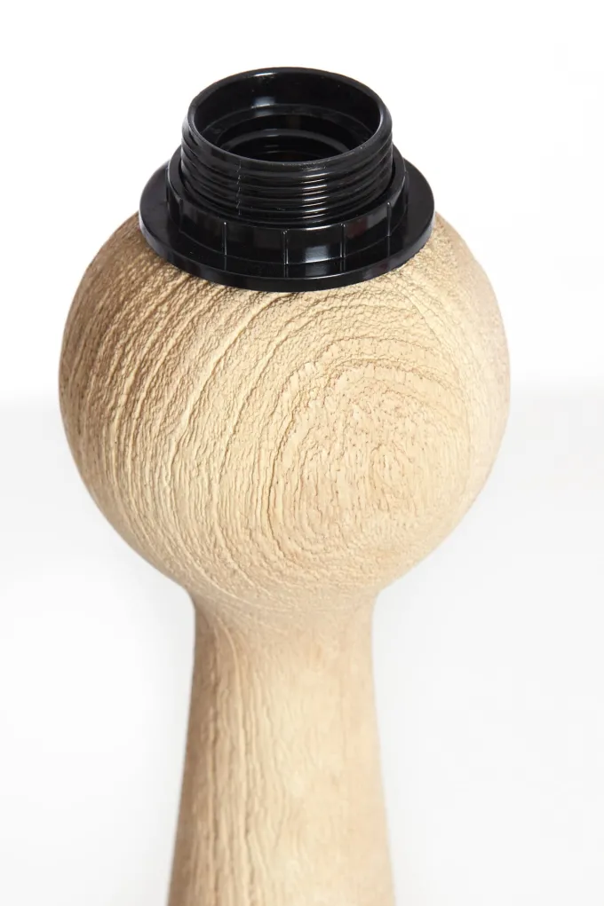 Light en Living Lampvoet Ø9x40 cm FESTINA hout mat naturel