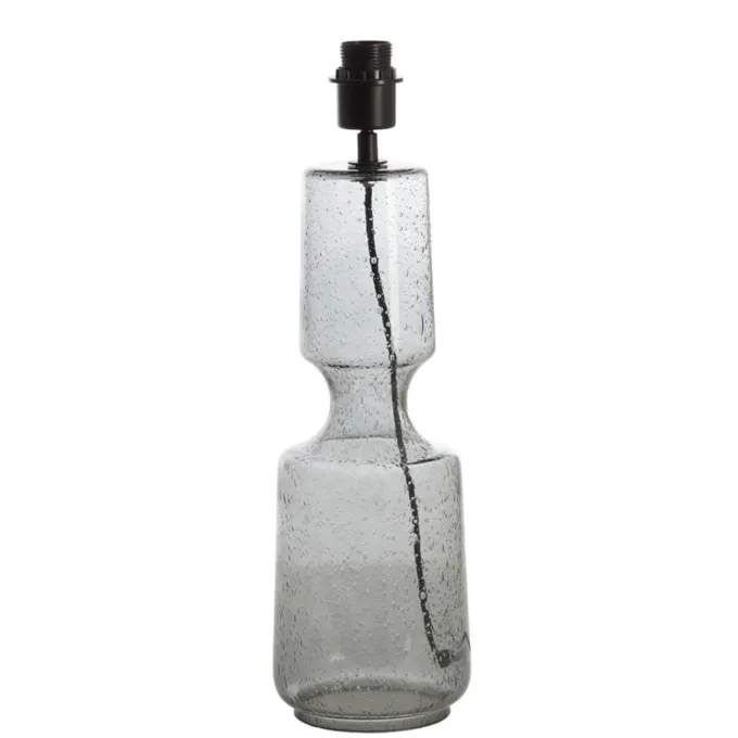 Light en Living Lampvoet Ø12,5x39 cm LABIN glas smoke+zwart