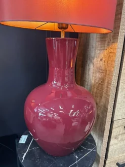 Light en Living Lampvoet Ø33x51 cm NANA glans rood