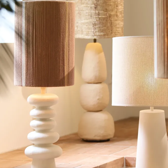 Light en Living Lampvoet Ø16x35 cm OLONA crème