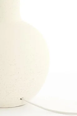 Light en Living Lampvoet Ø34x62 cm ULLOA keramiek mat crème