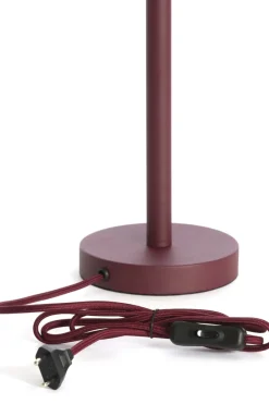 Light en Living Lampvoet Ø14x39,5 cm WASHINGTON mat bordeaux