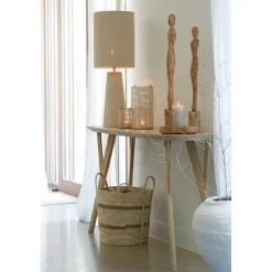 Light en Living Lampvoet Ø16,5x35 cm YELOS mat crème